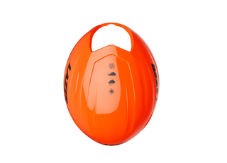 Lazer Z1 KinetiCore Aeroshell - Flash Orange