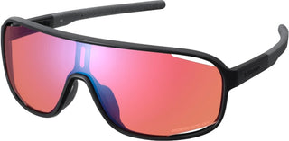 Shimano Technium Sunglasses Metallic Black w/ Red Ridescape Off-Road Lens