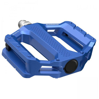 Shimano PD-EF202 Flat Platform E-Bike/Trekking/Urban Pedals Blue