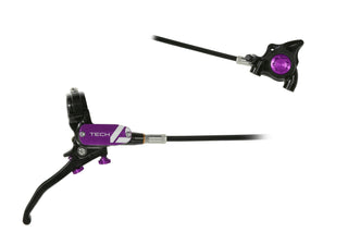 Hope Tech 4 X2 FM Brake Front Black Cable - Black/Purple