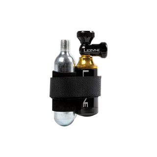 Lezyne Tubeless CO2 Blaster w/ Cartridges- Black/Gold