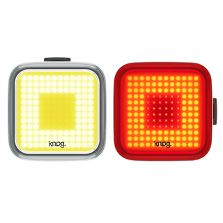 Knog Blinder Square Bike Light Set 200/100 Lumens