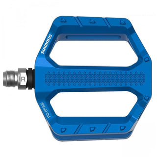 Shimano PD-EF202 Flat Platform E-Bike/Trekking/Urban Pedals Blue