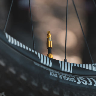 Lezyne CNC TLR Valve Cap - Gold