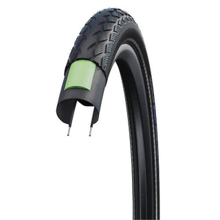 Schwalbe Marathon 26 x 1.75" (47-559) GreenGuard Reflective Sidewall