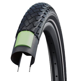 Schwalbe Marathon 700 x 23C (23-622) GreenGuard Reflective Sidewall E-25
