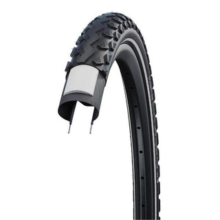 Schwalbe LandCruiser Plus 29 x 2.15" Puncture Guard Reflective sidewall  E-25 Green Compound