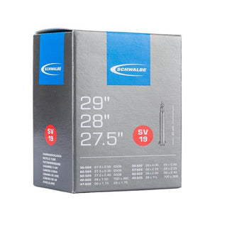 Schwalbe Tube SV19 60mm Presta; 29/27.5x1.50-2.40" (40 to 62-622) (50 to 60-584) (40-635) 220g