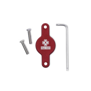 Muc-Off Secure Tag Holder Bottle Cage Mount - Red