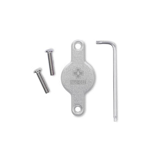Muc-Off Secure Tag Holder Bottle Cage Mount - Silver