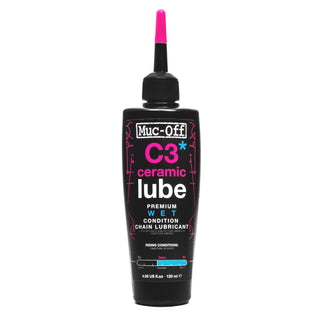 Muc-Off C3 Ceramic Wet Chain Lube 120ml