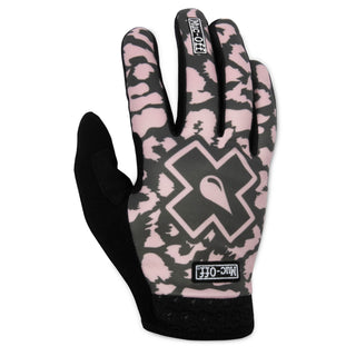Muc-Off MTB Gloves Leopard - Green/Pink