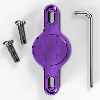 Muc-Off Secure Bicycle AirTag Holder - Purple