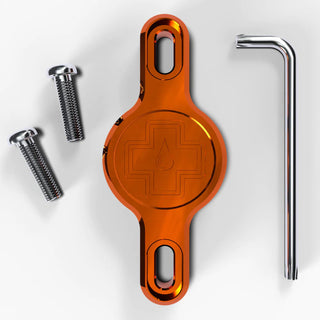 Muc-Off Secure Bicycle AirTag Holder - Orange