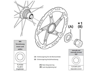 Shimano TL-LR11 Lockring Tool