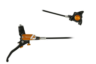 Hope Tech 4 X2 FM Brake Front Black Cable - Black/Orange