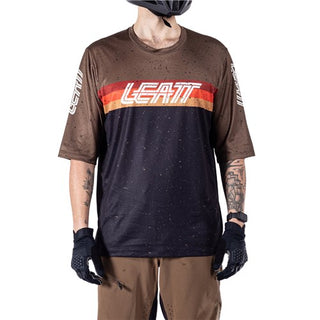 Leatt Mountain Bike Enduro 3.0 Jersey - Brown/Black