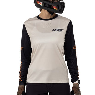 Leatt MTB Enduro 4.0 Women Jersey - Cream
