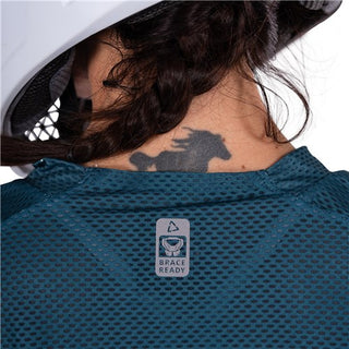 Leatt MTB Gravity 4.0 Women Jersey - Lagoon