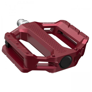 Shimano PD-EF202 Flat Platform E-Bike/Trekking/Urban Pedals Red