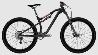 Patrol 691 Evo SL Alloy Enduro Mountain Bike - Charcoal Black