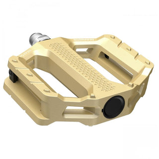 Shimano PD-EF202 Flat Platform E-Bike/Trekking/Urban Pedals Gold