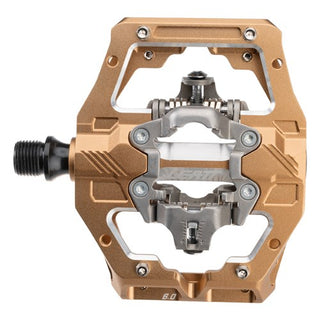 Leatt Gravity 6.0 Clip-In Frosted 110x88mm Pedal - Bronze
