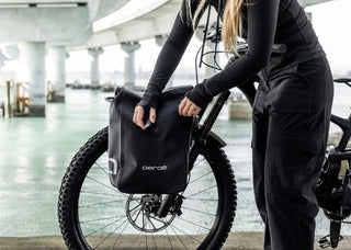 Aeroe Urban Pannier Bag - Black