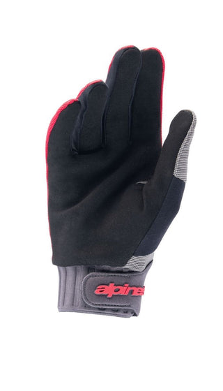 Alpinestars Youth A-Dura Gloves - Fluro Red