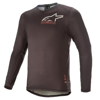 Alpinestars Alps 6.0 V2 Long Sleeve Jersey - Back/Coral