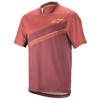 Alpinestars Alps 8.0 Short Sleeve Jersey - Burgundy/Maroon