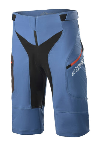Alpinestars Drop 8.0 Shorts - Mid Blue/Bright Red