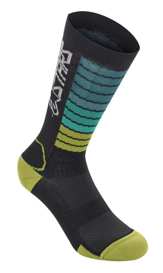 Alpinestars Drop Socks 22 - Black/Yellow