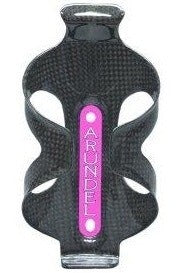 Arundel Dave-O Carbon Bottle Cage - Gloss 3K Pink