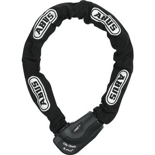 Abus Granit City Chain XPlus 1060 - 110cm X 10mm Black - No Bracket