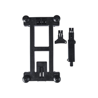 Basil Mik 2.0 Bag/Basket Adaper Plate Lockable - Black