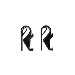 Basil Hook On System Sports Set of 2 Hooks - Black