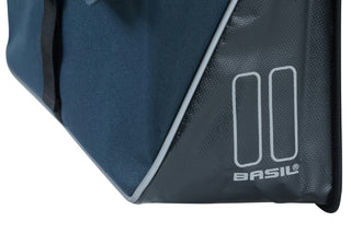 Basil Forte Double Bicycle Bag 35L - Navy Blue/Black