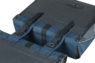 Basil Forte Double Bicycle Bag 35L - Navy Blue/Black