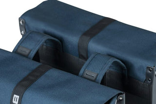 Basil Forte Double Bicycle Bag 35L - Navy Blue/Black