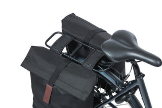 Basil City Double Pannier Bag 28-32L - Black