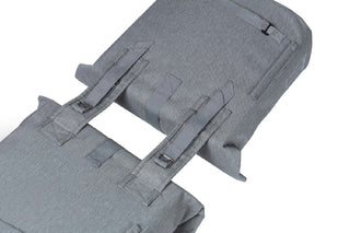 Basil City Double Bag 28-32L - Grey Melee