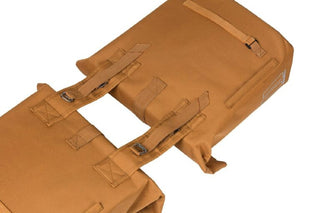 Basil City Double Bag 28-32L - Camel Brown