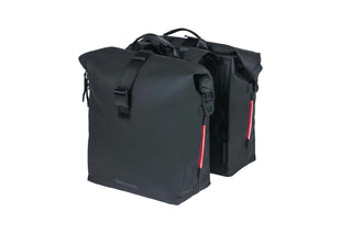 Basil Soho Bicycle Double Bag Nordlight 41L - Night Black