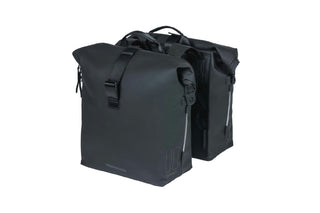 Basil Soho Bicycle Double Bag Nordlight 41L - Night Black