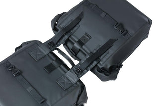 Basil Soho Bicycle Double Bag Nordlight 41L - Night Black