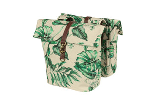 Basil Ever-Green Double Bag 28-38L - Sandshell Beige