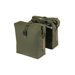 Basil Soho Bicycle Double Bag Nordlicht Mik 41L - Moss Green