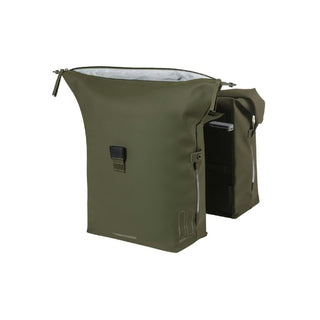 Basil Soho Bicycle Double Bag Nordlicht Mik 41L - Moss Green