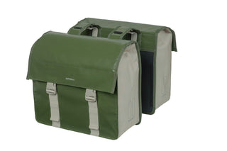 Basil Urban Load Double Pannier Bag 48-53L - Moss Green